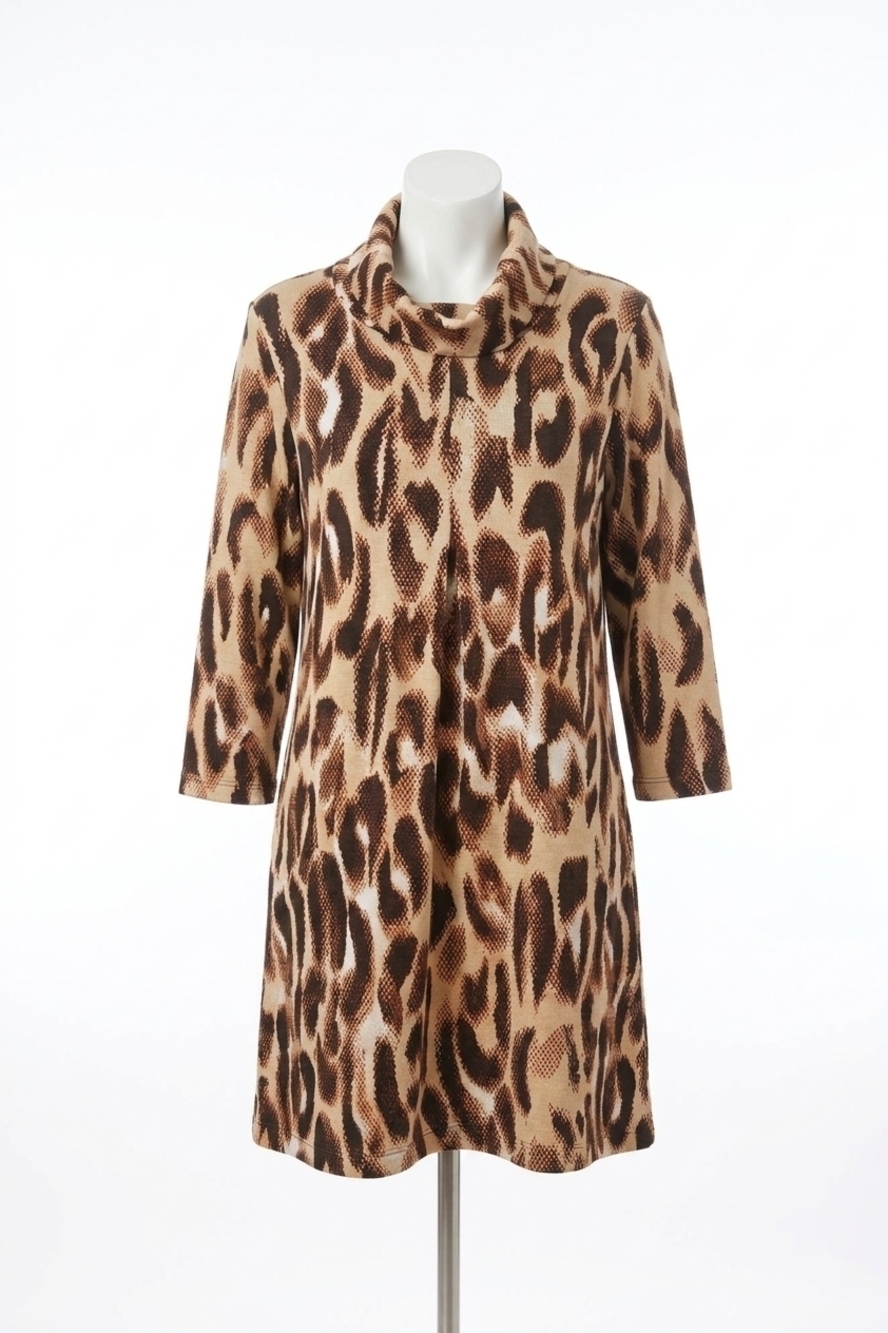 NEW TYLER BOE kim jacquard dress in big animal